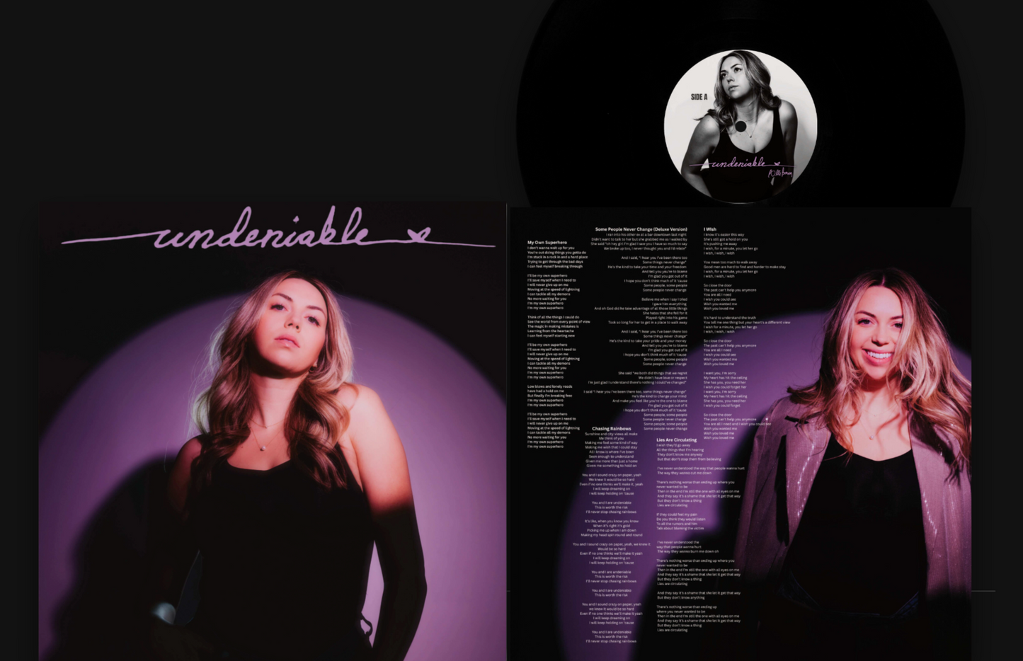 "Undeniable" Album on Premium Vinyl