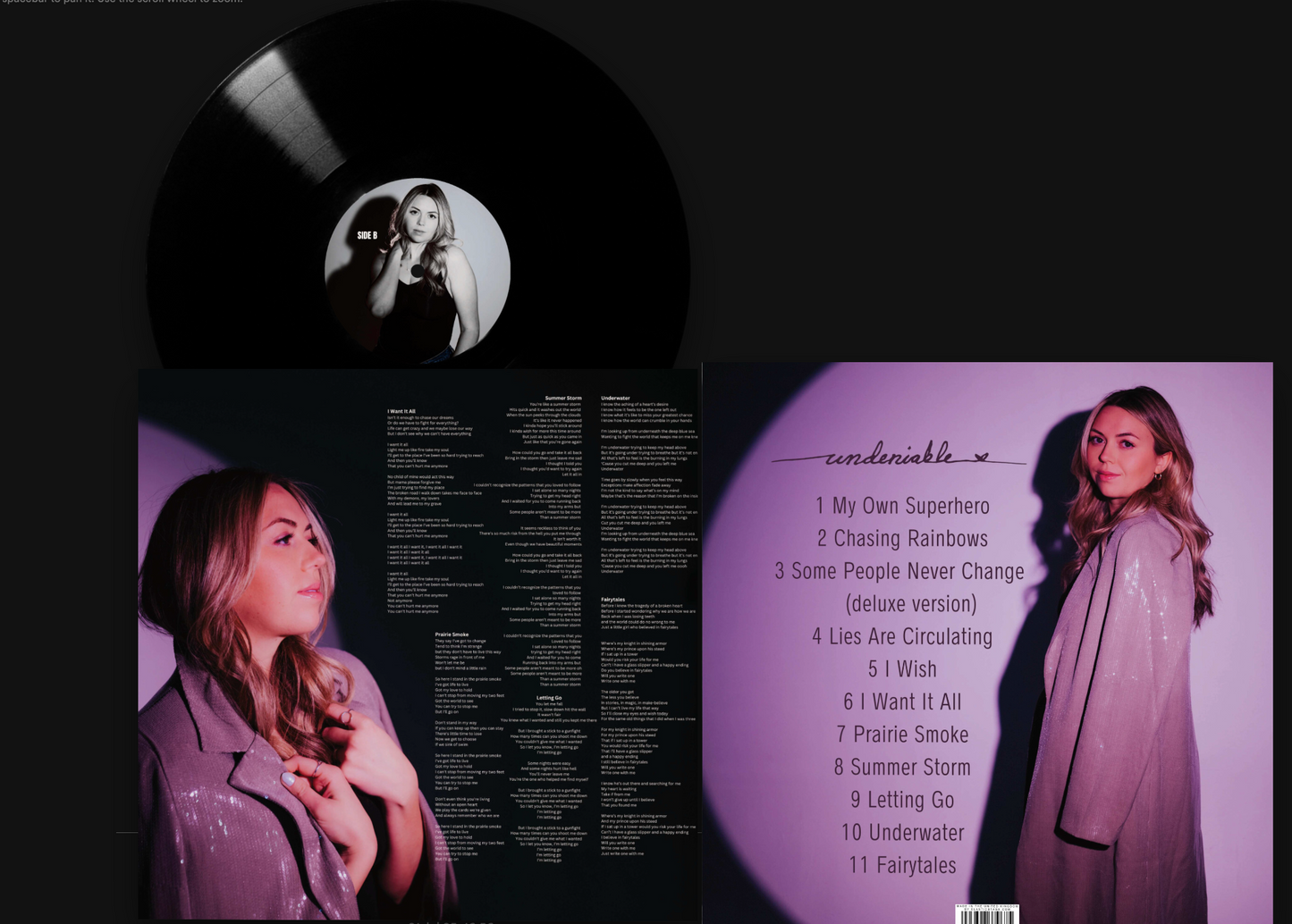 "Undeniable" Album on Premium Vinyl