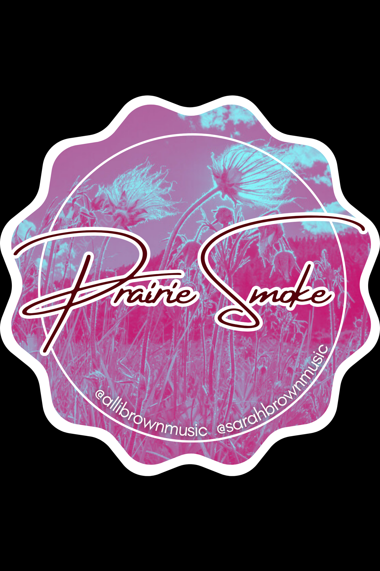 Prairie Smoke Sticker