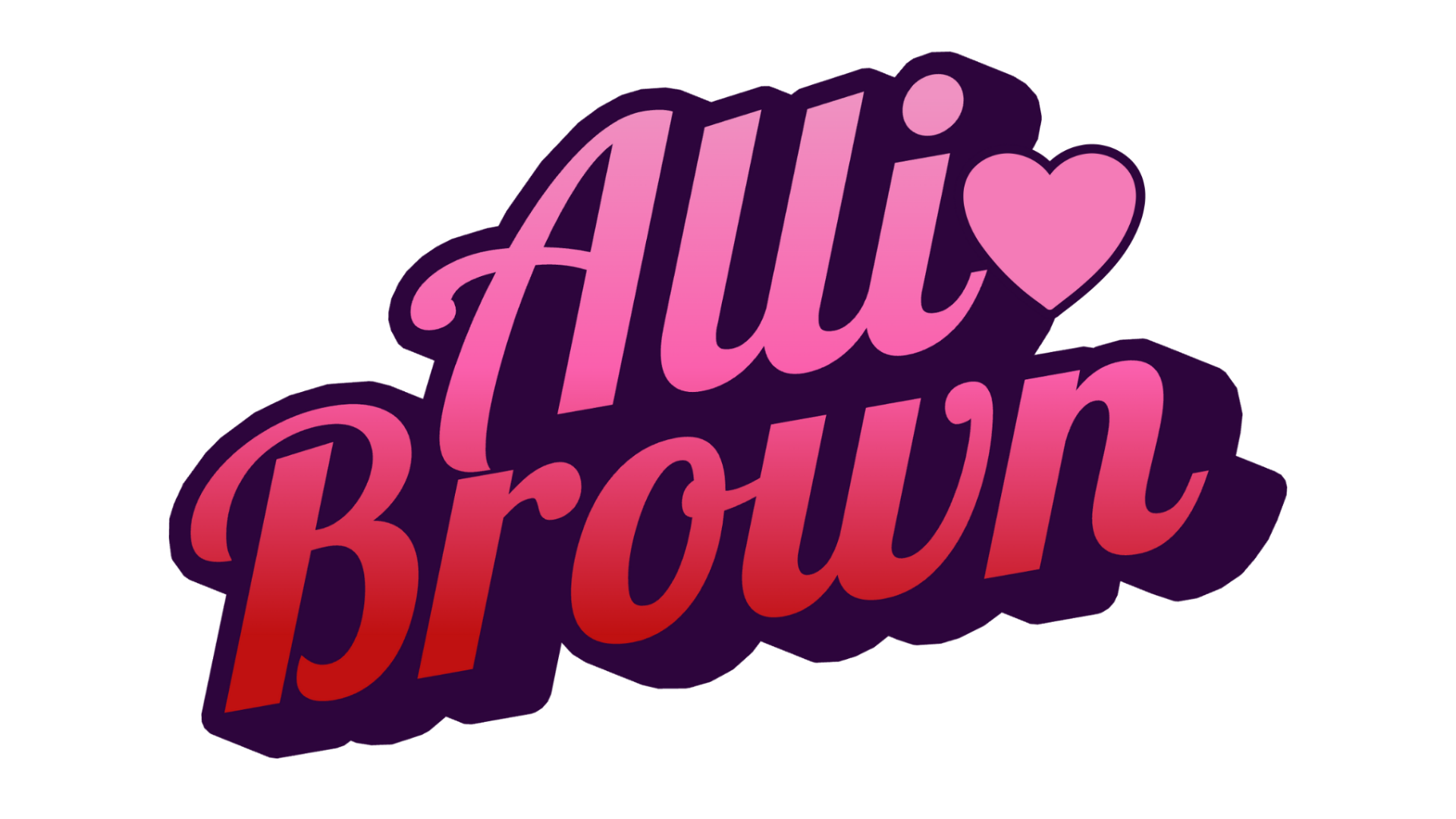 Alli Brown's official logo