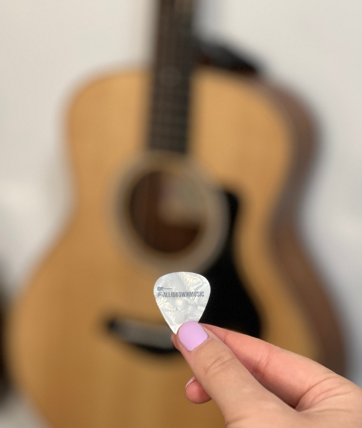 @allibrownmusic Guitar Pick