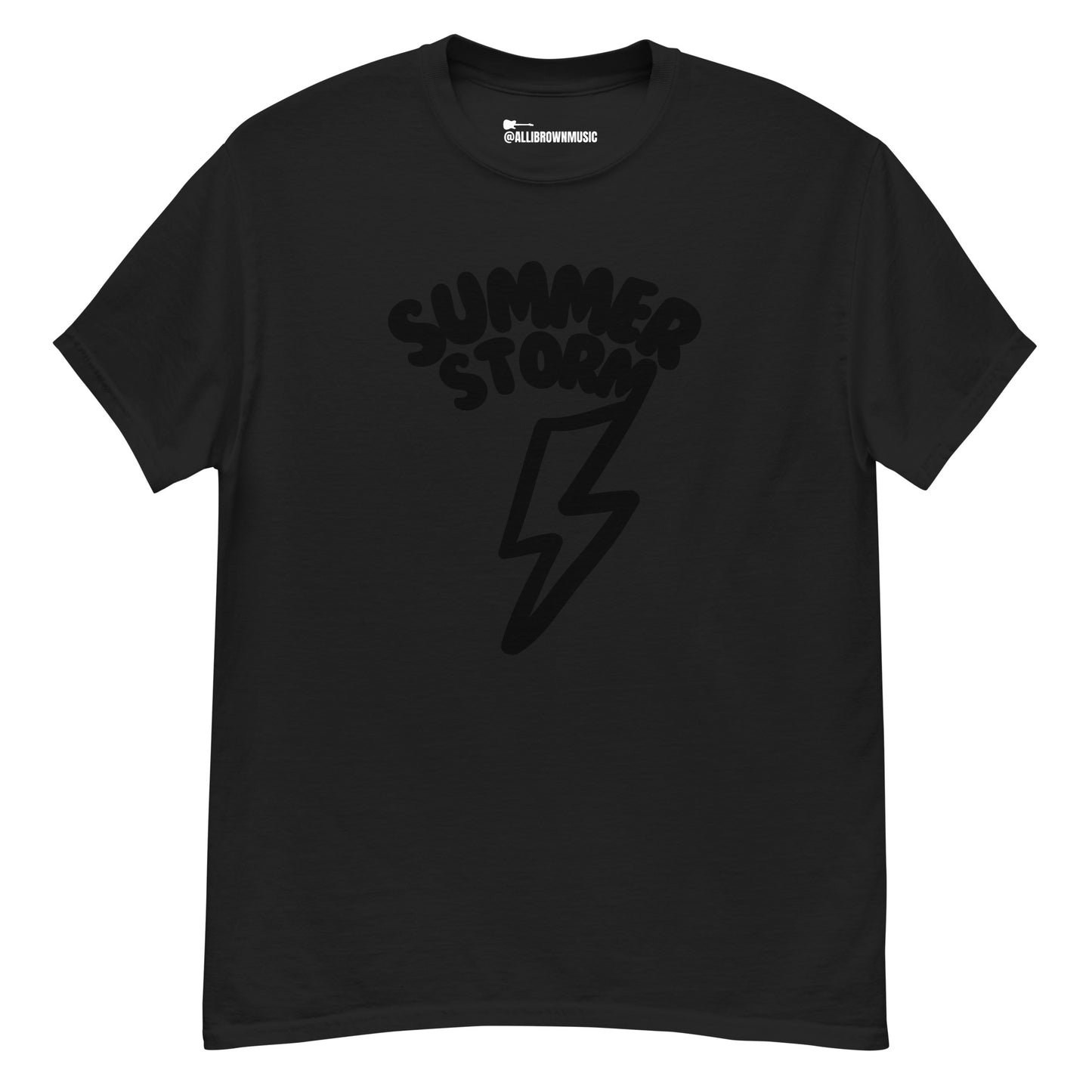 Summer Storm Black on Black Tee