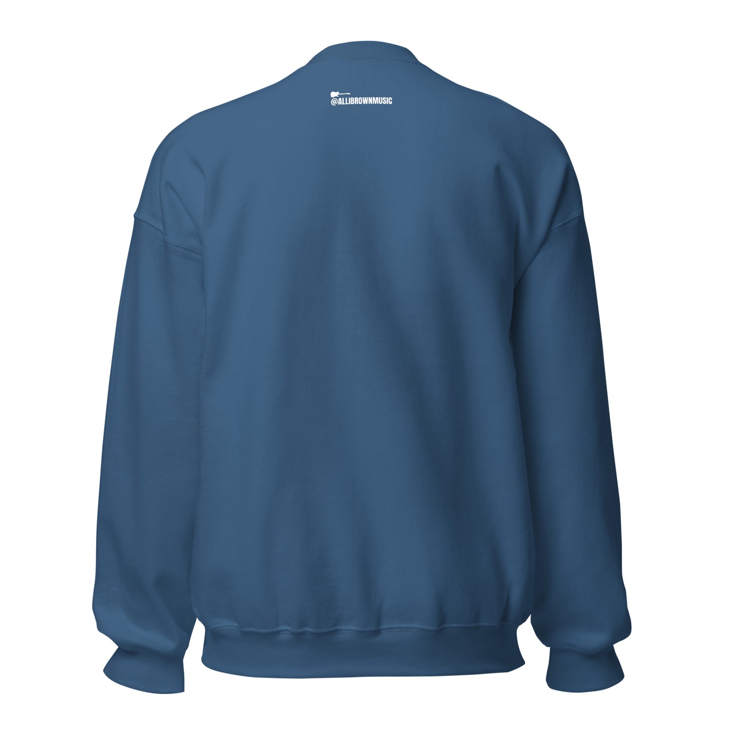 Blue "I Want It All" Crew Neck Sweatshirt